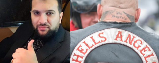 Tzancă Uraganul, apărat de rockerii motocicliști de la Hells Angels. Van Damme era ocupat, el îl apără pe Dani Mocanu