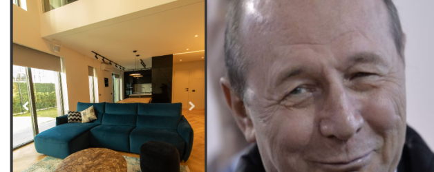 Băsescu se mută într-un duplex de lux din Pipera, la 3 minute de metrou, cu elicopterul