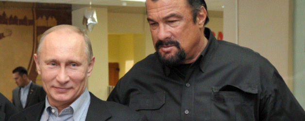 Steven Seagal și-a făcut ziua de naștere la Moscova. S-a cântat „Și-altădată, și-altădată, o s-o facem și mai invadată”