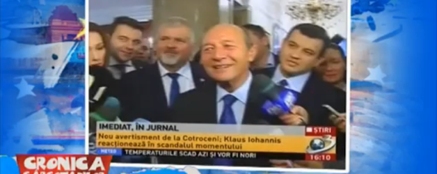 Basescu nu mai candideaza – 21.10.2015