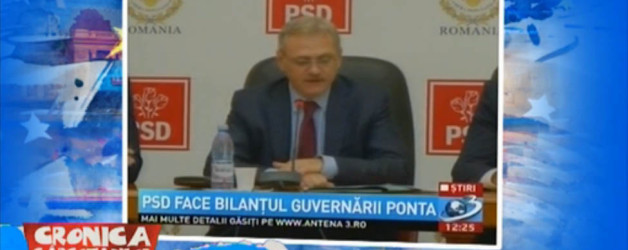 Bilantul Guvernarii Ponta – 02.12.2015